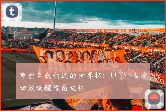 那些年我们追的世界杯：CCTV5高清回放唤醒绿茵记忆