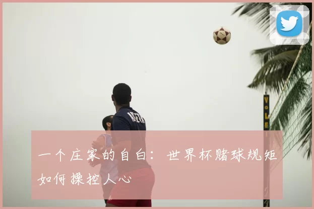 一个庄家的自白：世界杯赌球规矩如何操控人心