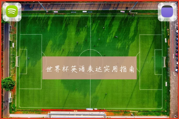 世界杯英语表达实用指南
